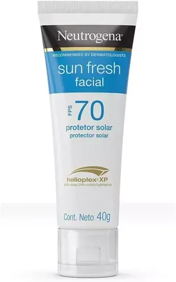 [Rec] Neutrogena Sun Fresh Fps 70 - Protetor solar facial 40g