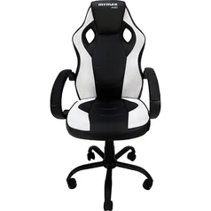 Cadeira Gamer Mx0 Giratoria Preto E Branco Mymax