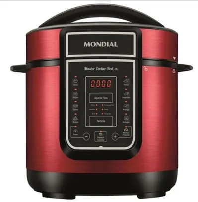 Panela Elétrica de Pressão Mondial Digital Master Cooker PE-41 3 Litros | R$332