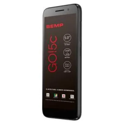 Smartphone SEMP GO 5c 16GB Android 8.1 Oreo | R$332