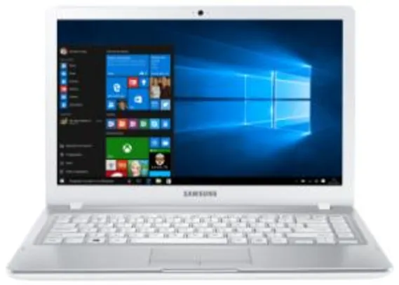 Notebook Samsung Expert X22s Branco, Tela 14", Intel® Core™ i5 6200U, 8Gb, HD 1Tb, Windows 10 (