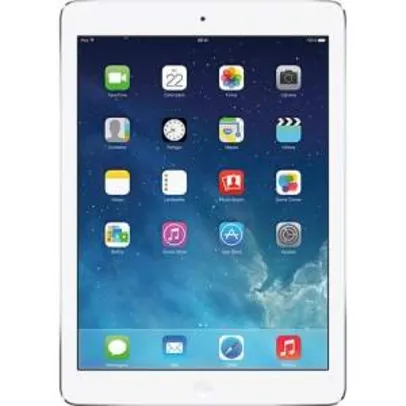 [Americanas] iPad Air Wi-Fi 32GB Prata Bra - Apple por 2.969,10