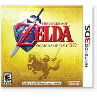 [3DS] Zelda: Ocarina of time 3D - R$83