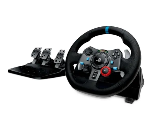 [App] Volante Logitech Driving Force PS3/PS4/PC G29 - Preto