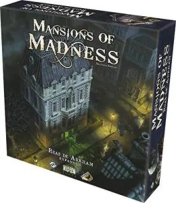 [PRIME] Ruas de Arkham: Expansão - Mansions of Madness Jogo Tabuleiro | R$ 279