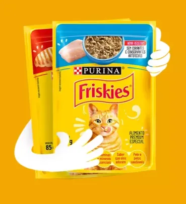 Kit Purina Friskies® Wet 170g Grátis 