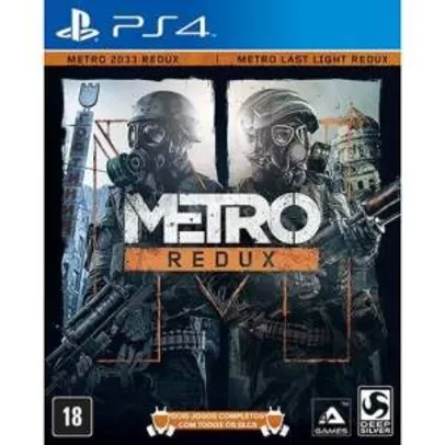 [Submarino] Metro Redux (PS4) - R$81