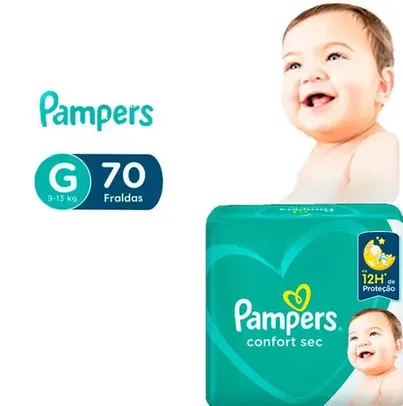 Fralda Pampers Confort Sec G