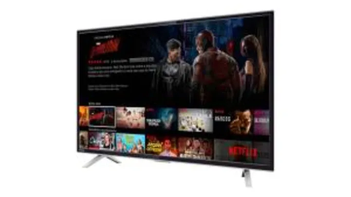 Smart TV LED 40'' Semp Toshiba TCL 40L2600 Full HD com Conversor Digital 3 HDMI 2 USB Wi-F