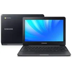 [Walmart] Notebook Samsung Intel Dual Core 2GB 16GB Chromebook 11.6’’ Google Chrome OS - R$899