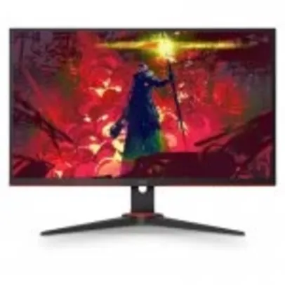 Monitor Gamer AOC Sniper 27" Full HD Inclinação Modo Mira 75Hz 1ms Preto 27G2HE5