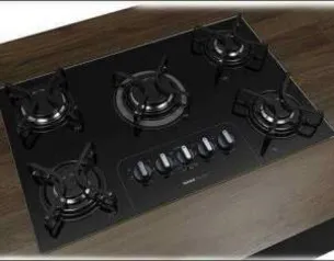 Cooktop à Gás Consul Facilite 5 Bocas em Vidro - BIVOLT