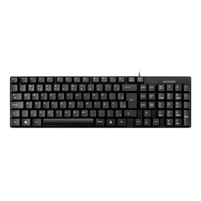 [Primeninja] Teclado Multi Slim Resistente à Água, ABNT2, Preto - TC193