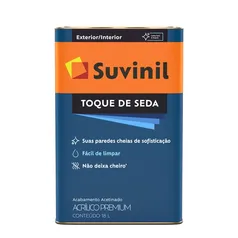 Tinta Suvinil Toque de Seda 18L branco neve