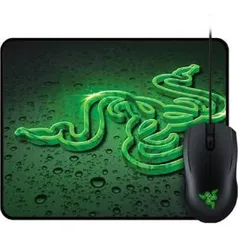 [APP] Combo Gamer Abyssus Green 2000 Dpi + Goliathus Small Speed Terra - Razer - R$100