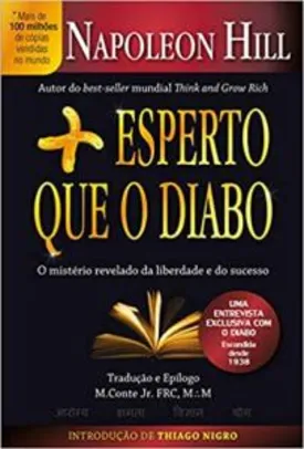 Mais esperto que o Diabo: O mistério revelado da liberdade e do sucesso (Português) Capa comum R$20