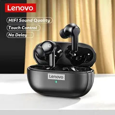 Original lenovo lp1s tws fone de ouvido sem fio bluetooth 5.0 fones esporte 