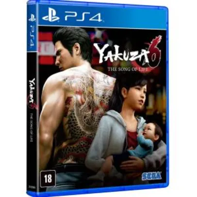 Yakuza 6: The Song of Life (PS4) - R$ 130