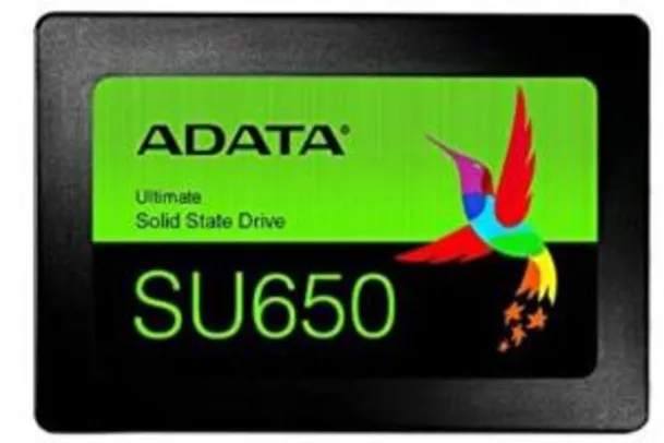 [PRIME] SSD 120GB 2.5 SATA SU650 - ADATA - R$140
