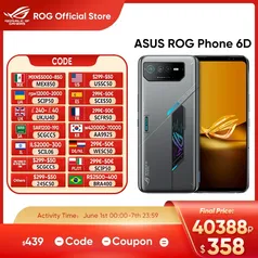 ASUS ROG Phone 6D Smartphone 12+256GB