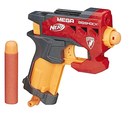 Lança Dardo Nerf Mega Big Shock Nerf Vermelho