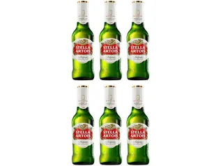 (7 Packs) Cerveja Stella Artois 6 unidades - 275ml | R$ 17 Und.