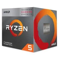 Processador AMD Ryzen 5 3400g 6mb 3.7 - 4.2ghz Am4 | R$1459