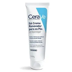 CeraVe, Creme Renovador de Pés, com Ácido Salicílico e ação esfoliante, 88ml