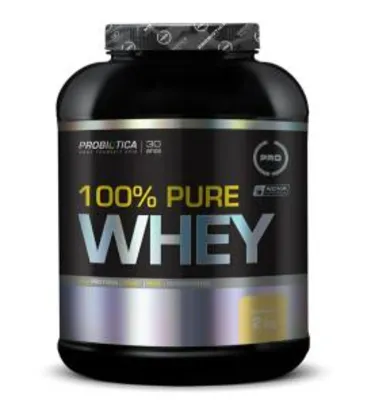 100% Pure Whey 2kg Baunilha - Probiotica R$ 98