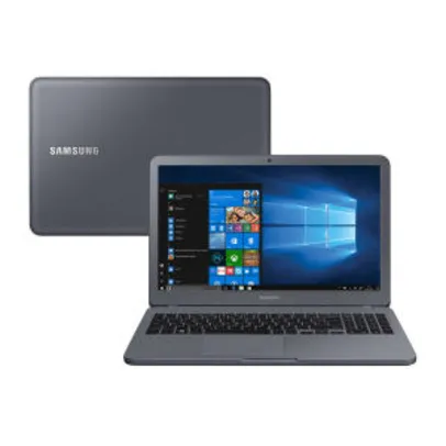 Notebook Samsung Intel® Core i5 7200U 8GB 1TB Placa de video 2GB Tela 15.6'' Windows 10 Cinza Titanium | R$2.270