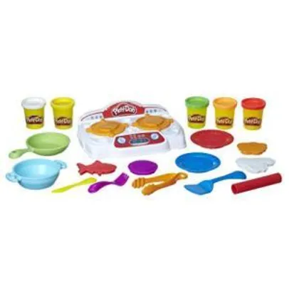 Conjunto Massinha Play-Doh Criações no Fogão, Hasbro, Multicor | R$55