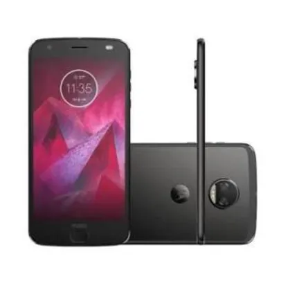 Smartphone Motorola Moto Z2 Force Edition 64GB Ônix 4G Tela 5.5" 12MP Android 7.1.1