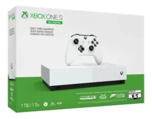 Console Xbox One S - 1 Terabyte + HDR + 4K Streaming All Digital