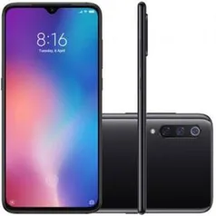 Smartphone Xiaomi Mi 9 128GB 6GB RAM Versão Global Desbloqueado Preto - R$2754