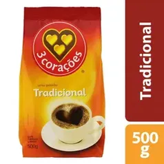 3 Corações Café Tradicional Moído