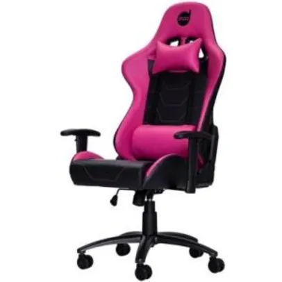 [AME R$ 935] Cadeira Gamer Serie M 2d Rosa/Preto - Dazz - R$954