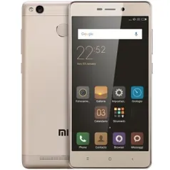 [GEARBEST] Xiaomi Redmi 3S 3GB RAM 4G Smartphone  -  GOLDEN por R$ 478