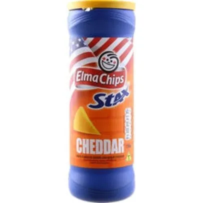 Saindo por R$ 5: [PRIMEIRA COMPRA] Batata Stax Cheddar Elma Chips - 156g | Pelando
