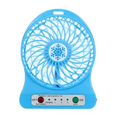 Mini ventilador portátil recarregável