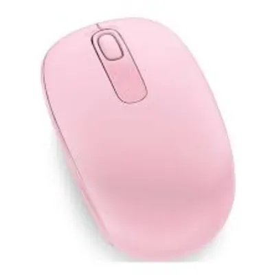 Mouse Microsoft Wireless Mobile 1850 Rosa Usb - R$ 34,90