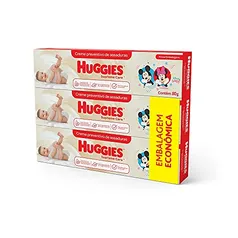 Cremes de Assaduras Huggies Supreme Care - Kit com 3 unidades de 80g