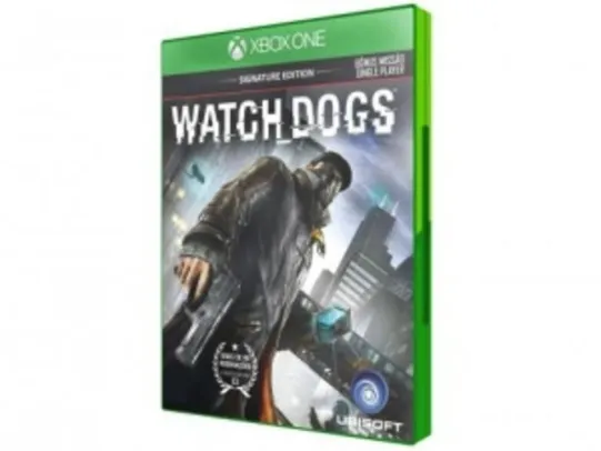 Watch Dogs 1 (Xbox One) - saindo por R$ 49,90