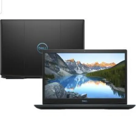 Notebook Dell Gaming G3-3590-a30p 9ª Intel Core I7 8GB (geforce Gtx1660ti com 6GB) 1TB + 128gb SSD Tela 15,6" Windows 10 - Preto