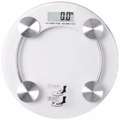 Balança De Banheiro Digital Vidro Temperado Até 180 Kg - R$28