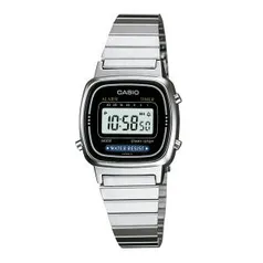 Relógio Casio Vintage Feminino Prata Digital LA670WA-1DF R$100