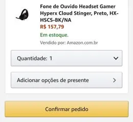 Headset Hyperx Cloud Stinger 157,79