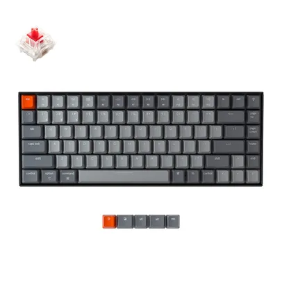 Teclado Keychron K2 A V2 Bluetooth Wireless Mechanical Keyboard W/ Gateron G Pro Switch Whi