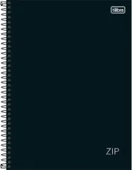 [PRIME] Caderno Espiral Capa Dura Universitário 10 Matérias Zip Preto 160 Folhas, Tilibra [R$8,81]