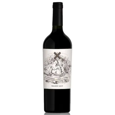 Vinho Tinto Cordero Com Piel De Lobo Malbec 750Ml