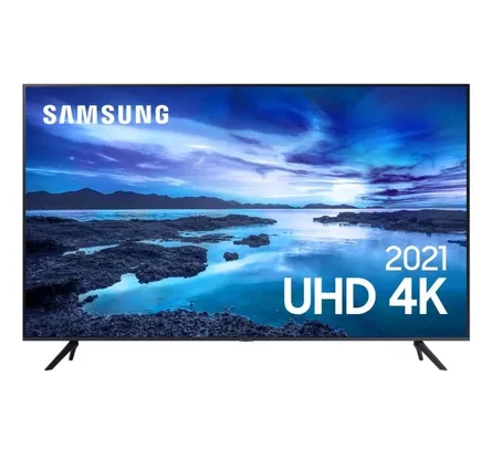 (REEMBALADO) SMART TV SAMSUNG AU7700 43" 4K | R$2.200